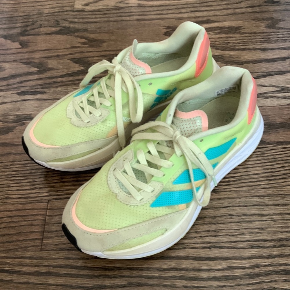 Adizero Boston 10 Lightstrike Pro Yellow Running Shoes